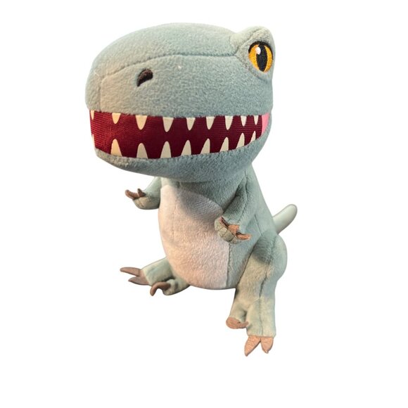 Universal Jurassic World Blue Velociraptor Plush Dinosaur Stuffed Animal 9" Tall - Picture 1 of 4